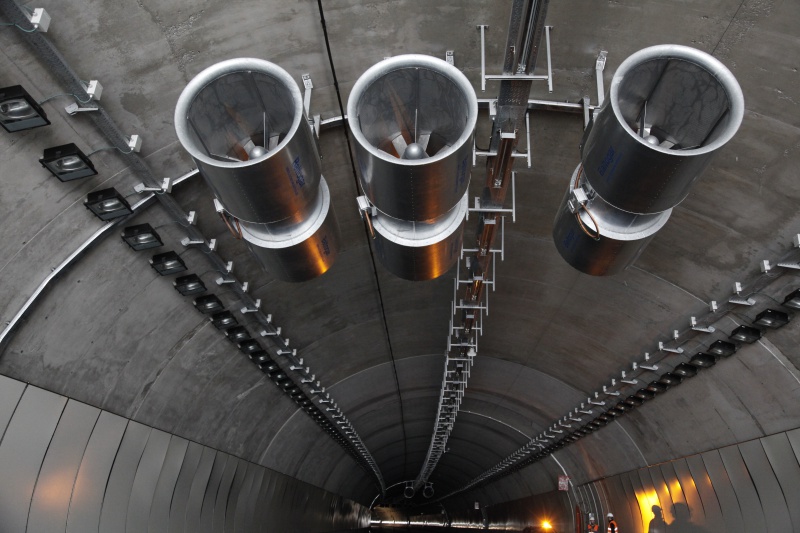 Tunnel ventilation jet fans and control systems in a rail tunnel — SIL 2 functional safety design