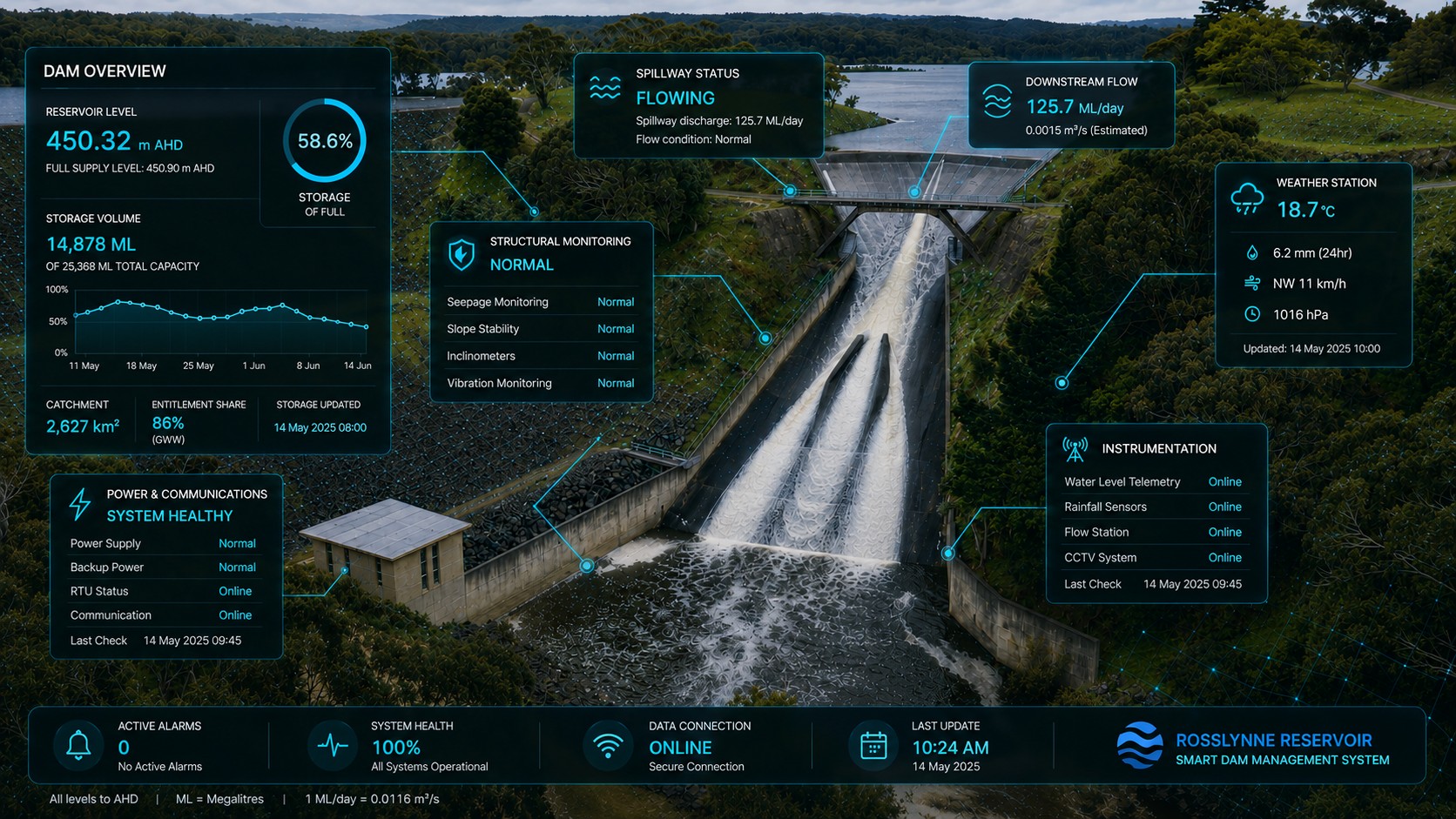 Greater Western Water Western region SCADA infrastructure &mdash; server upgrade and lifecycle support across 13 sites