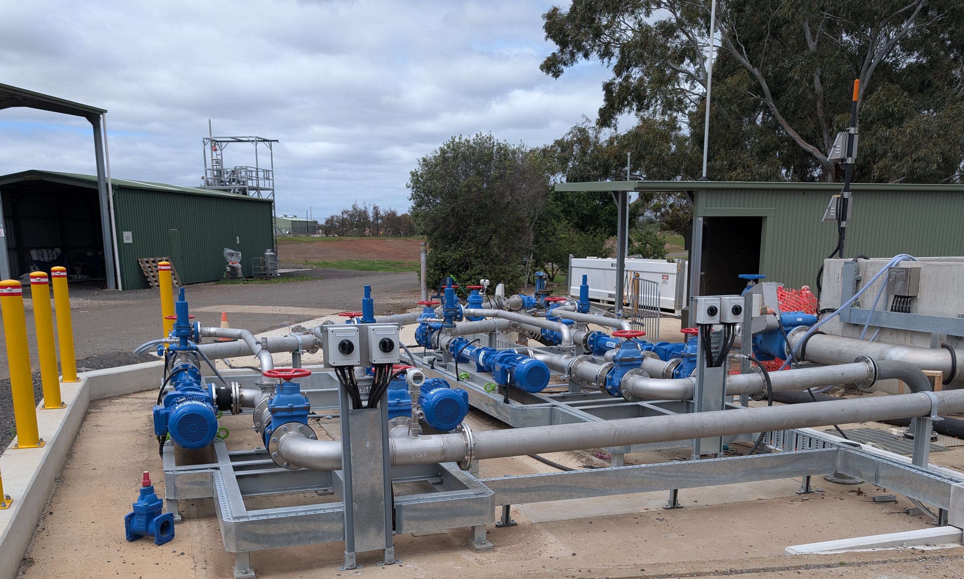Greater Western Water Melton site, renewed Primary Sedimentation Tank controls integrated with the existing plant control system